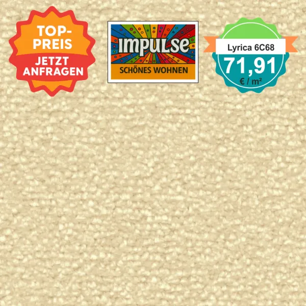 Vorwerk Lyrica 6C68 beige – Velours Teppich – € 71,91/m² – Produktbild